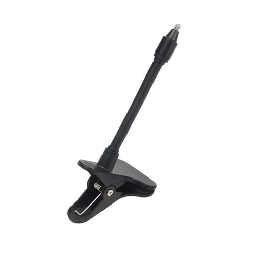 Kein Stanzen, tragbarer Webcam-Ständer mit Clip-Halterung for Babyphone-Kamerahalter, flexibles Drehmontageset for Zuhause, lässt sich am Kinderbett befestigen(Black A) von THXSXMO