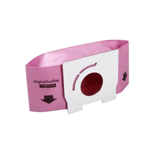 MC CA291 321 293 391C 13 Haushaltsstaubsauger, Kompatibel mit Panasonic, Papierstaubbeutel Ersatz(Pink) von THXSXMO