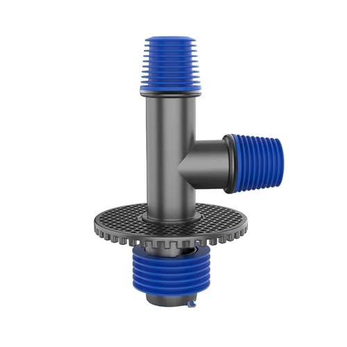 Universal Waschmaschine Bodenablauf 2 in 1 Kanalisation Ablauf Anschluss Waschbecken Kanalisation Waschraum Zubehör Schlauch Adapter Entsorger(A2) von THXSXMO