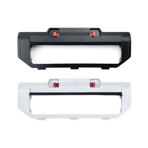 Zubehör, Kompatibel for Xiaomi, STYTJ02YM 3C 2S S10 B106GL S12 T12 Kehrroboter Hauptbürstenabdeckung Schwarz Weiß Zubehör Staubsauger(White 1pcs) von THXSXMO
