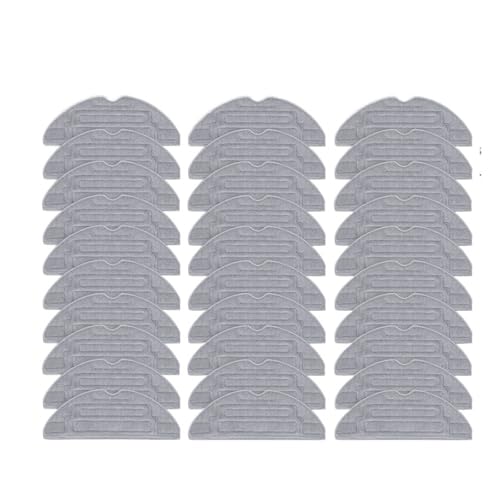 Zubehör, kompatibel mit Roborock, S8, S8 PLUS, S8+, S8 Pro, Ultra, G20, Doppelvibrations-Mopp-Pad, Staubsaugerroboter, Wischlappen, Teile, Wischtücher, Zubehör(16PCS) von THXSXMO