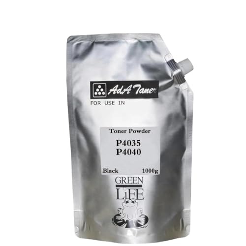 THgfdZX 1000g Schwarztonerpulver kompatibel mit Druckermodellen P4035 P4040 Universal Fit(Universal) von THgfdZX
