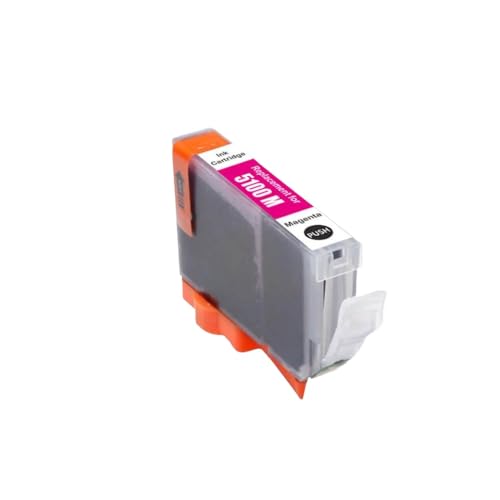 THgfdZX Kompatible Inkjet-Tintenpatrone PFI5100 PFI-5100 PFI 5100 Kompatibel mit ImagePrograf Pro-310-Drucker(1pcs Magenta) von THgfdZX
