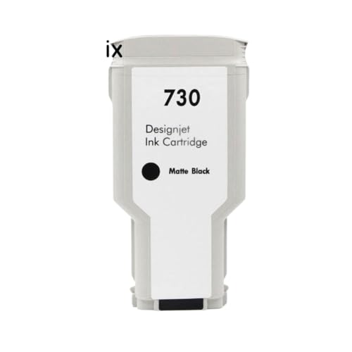 THgfdZX Kompatible Tintenpatrone Kompatibel mit 730 730 Kompatibel mit DesignJet T1600 T1600DR T1700 T1700DR T2600 T2600DR Drucker(1 PCS MBK) von THgfdZX
