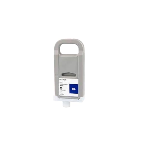THgfdZX Kompatible Tintenpatrone PFI701 PFI-701 PFI 701 Kompatibel mit IPF8000 IPF9000 IPF8100 IPF9100 IPF8110 IPF9110 Drucker(1pcs Blue) von THgfdZX
