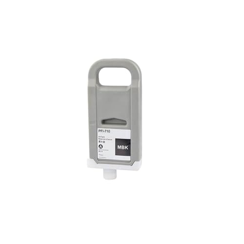 THgfdZX Kompatible Tintenpatrone PFI710 PFI-710 PFI 710 Pigmenttinte Kompatibel mit TX2000 TX3000 TX4000 Drucker(1pcs Matte Black) von THgfdZX