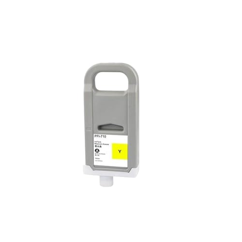 THgfdZX Kompatible Tintenpatrone PFI710 PFI-710 PFI 710 Pigmenttinte Kompatibel mit TX2000 TX3000 TX4000 Drucker(1pcs Yellow) von THgfdZX