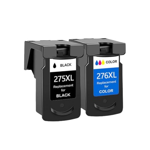 THgfdZX Kompatible überholte Tintenstrahlpatronen-PG-275 CL-276 PG275XL CL276XL Kompatibel mit TS3520 TR4720-Drucker(1set 2pcs) von THgfdZX