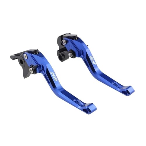THikk 2025 2024 Passend For 450MT MT 450 MT450 Motorrad Kurzbremskupplungshebel Verstellbarer Griffsatz Brake Clutch Levers(B-BLUE) von THikk