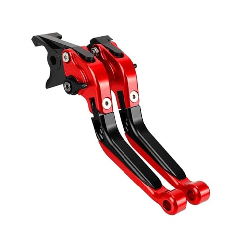 THikk Compatible With V-MAX VMAX 1200 1985-2007 Klapp Handbremse Bremse Kupplung Hebel Griff Hebel 1999-2006 Brake Clutch Levers(Red1) von THikk