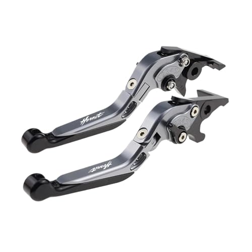 THikk Fit CB500 Hornet 2024 Kupplungshebel For CB 500 Hornet Folding Erweiterbar Brems Griffe Brake Clutch Levers(Gray1) von THikk