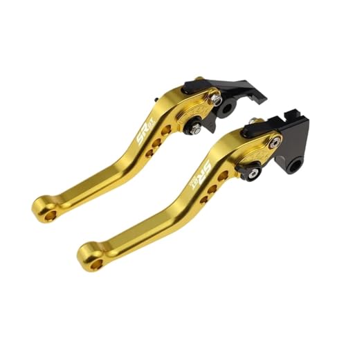 THikk Fit SR GT200 Sport 2021-2023 Brems Griffe For SR GT 200 2022 Kupplung Hebel Brake Clutch Levers(B-gold) von THikk
