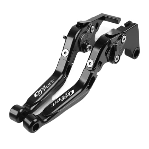 THikk Motorrad-Roller Einstellbarer Bremskupplungshebelgriff Compatible With C600Sport C600 SPORT C 600 Sport 2011 2012 2013 2014 2015 Brake Clutch Levers(BLACK11) von THikk