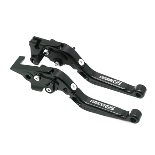 THikk Motorrad Verstellbare Falten Ausziehbare Bremskupplungshebel For R1250GS R 1250 GS R 1250GS Abenteuer LC 2013-2021 2020 Brake Clutch Levers(Black2) von THikk