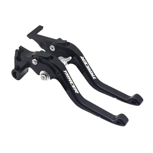 THikk Tracer700 Motorrad Einstellbare Kurz Bremse Kupplung Hebel Lenker For 700 Tracer700 2016-2021 2022 2023 Brake Clutch Levers(B Titanium) von THikk