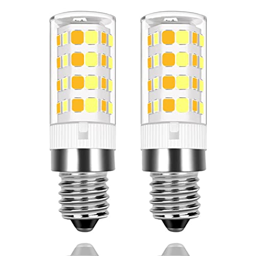 TIAFELNGLY Dimmbar E14 LED Maiskolben Lampen, 3-Farbwechsel 5W Leuchtmittel Warmweiss LED Mais Glühbirnen Kaltweiß Energiesparlampe E14 Mais Birne, 2er Pack von TIAFELNGLY