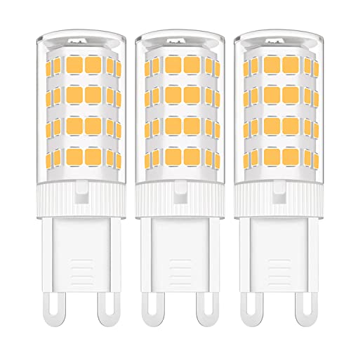 TIAFELNGLY G9 LED Warmweiß 5W Warmweiss LED Lampen G9 LED Leuchtmittel, 360°Abstrahlwinkel G9 LED Birne 3-er Pack von TIAFELNGLY