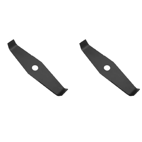 TIAJTHYD 2 Zähne 2T Universal Verdicken Trimmer Klinge Messer for Strimmer Brushcutter Ersetzen Brush Cutter Gras Trimmer(2PCS) von TIAJTHYD