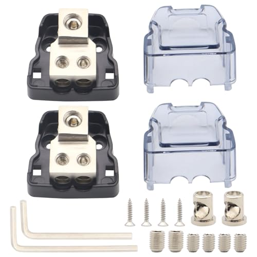 2Fach Verteilungsblock 25mm²/16mm² in 25mm² oder 16mm² Draht heraus Verbindungsblöcke 2Stücke 2Fach Verteilungsblock 25mm²/16mm² in 25mm² oder 16mm² Draht heraus Verbindungsblöcke 2Stücke von TIALECCI