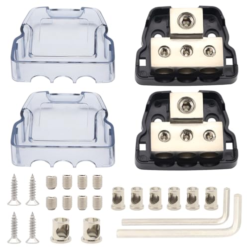 3Fach Verteilungsblock 50mm²/25mm² in 25mm² oder 16mm² Draht heraus Verbindungsblöcke 2Stücke 3Fach Verteilungsblock 50mm²/25mm² in 25mm² oder 16mm² Draht heraus Verbindungsblöcke 2Stücke von TIALECCI