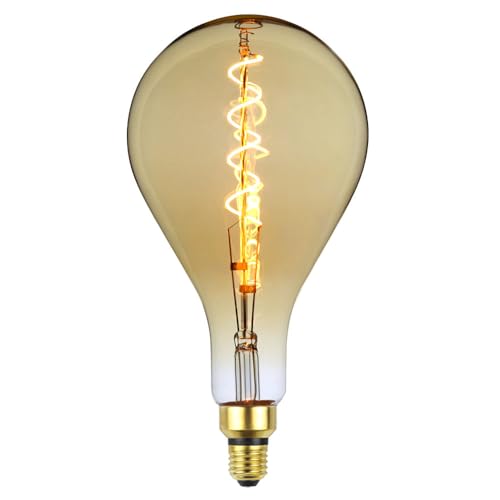 TIANFAN Vintage LED-Lampen 4W dimmbar unregelmäßig geformte 220 / 240V Edison Schraube E27 Basis Spezialität dekorative antike Glühbirne (A160) von TIANFAN