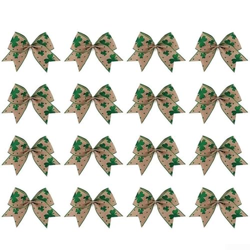 16-teiliges Weihnachtsfliegen-Set für Wand- und Desktop-Dekoration, Stoffmaterial-Ornamente für festliche Urlaubsatmosphäre von TIANHENGMart