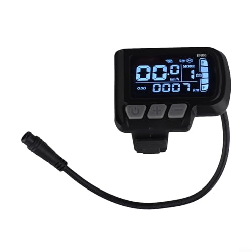 6 Pins E Bike LCD Display mit wasserdichtem Kabel für genaue Datenüberwachung von TIANHENGMart