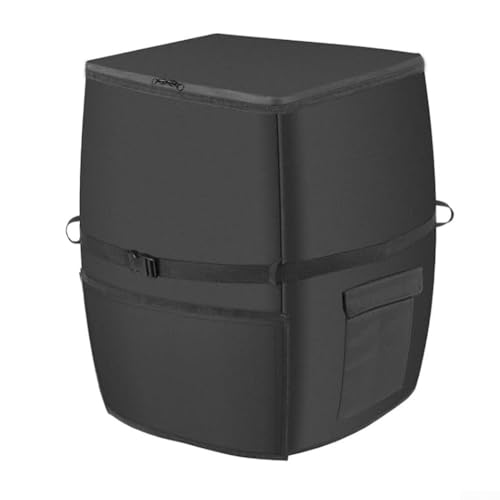 Badewannen-Spa-Heizungspumpenabdeckung mit wasserdichtem 210D-Oxford-Gewebe und Aluminiumfolien-Futter für Outdoor-Schutz vor Regen und Schnee von TIANHENGMart