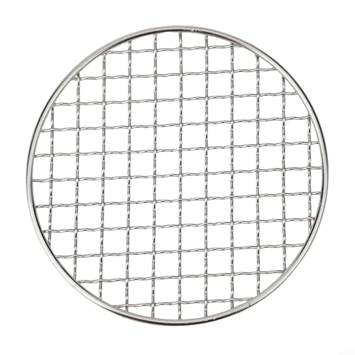 Edelstahl-Grillgitter, ideal zum Kochen an Feuerstellen und Grills (150 mm) von TIANHENGMart