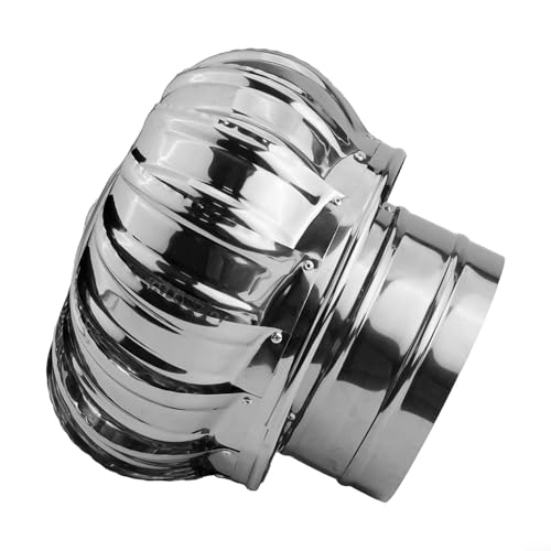 Edelstahl-Schornsteinkappe mit fortschrittlichem Anti-Down-Entwurf für maximalen Luftstrom (Ø150 mm) von TIANHENGMart