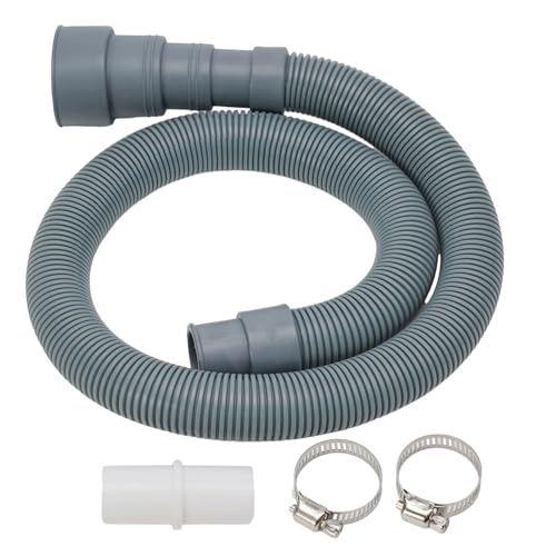 Essential Ablaufschlauch-Set, perfekte Passform für alle Modelle von Waschmaschinen und Geschirrspülern (70 cm) von TIANHENGMart