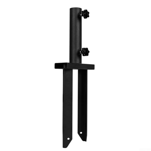 Flaggenspieß Erdspieß, Fahnenmast Erdspieß, 36,8 cm Sonnenschirmhalter, Erdspieß für Schilder, Dekorationen, Regenschirme, Vogelfutterspender von TIANHENGMart