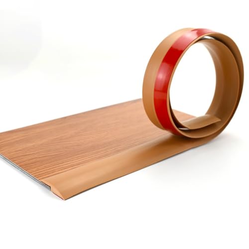 Fügen Sie einen Hauch von Eleganz hinzu mit einem flachen Laminat-Bodenabdeckstreifen. Wählen Sie Ihre Farbe (hellbraun) von TIANHENGMart