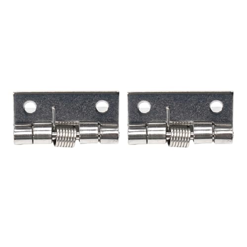 Gebautes Edelstahl-Scharnier-Set mit automatischem Verschlussmechanismus in einem praktischen 2er-Pack (3,8 cm) von TIANHENGMart