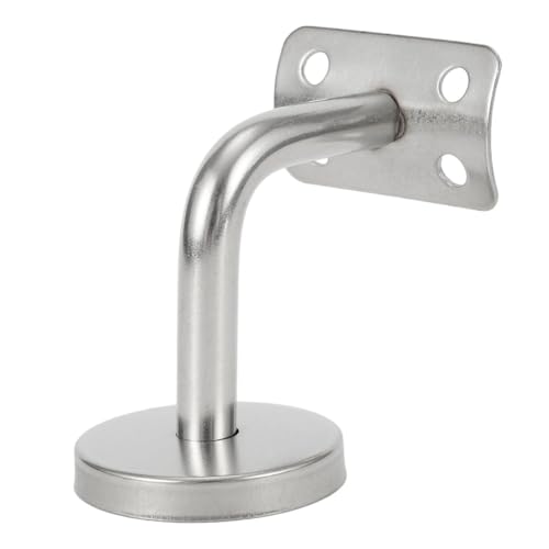 Handlaufhalterungen, Edelstahl, Wand-Handlaufhalterung für Treppe, Korridor, Gang (gebogene Unterstützung) von TIANHENGMart