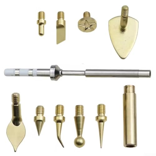 Hot Swap Mutter Lötspitze Trimmwerkzeug Schweißen TS100 Lötkolbenspitzen-Set Messing Material mit Schnellschalter-Anschlüssen für 3D-Druck Hot Swap Mutter Lötspitze Trimmwerkzeug Schweißen TS100 Lötkolbenspitzen-Set Messing Material mit Schnellschalter-Anschlüssen für 3D-Druck von TIANHENGMart