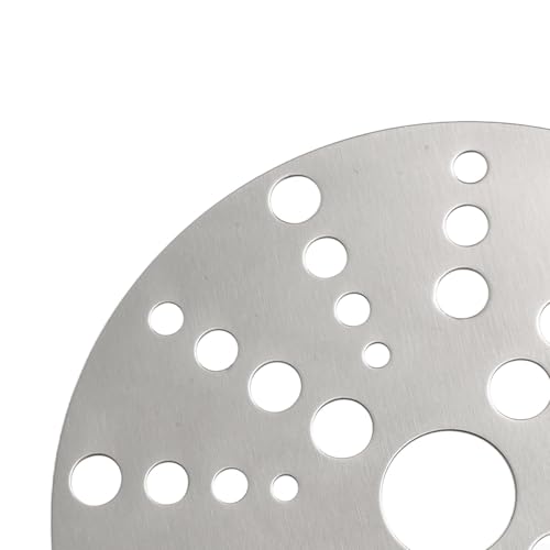 Induktionsherd Wärmeverteiler Platte Sichere und effektive Verwendung mit Glas und nicht magnetischem Kochgeschirr (18 cm) von TIANHENGMart