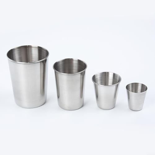 Innovatives Design Edelstahl-Trinkgefäß fasst bis zu 320 ml Ihres Lieblingsgetränks (30 ml) von TIANHENGMart