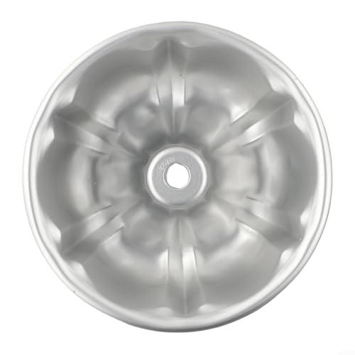 Kuchenform für Ringkuchen, nicht Metall, geriffeltes Design mit abnehmbarem Boden für einfache Reinigung, groß von TIANHENGMart