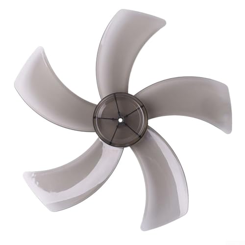 Kunststoff-Lüfterblatt, 30,5 cm, Ersatz-Lüfterblätter mit Mutterabdeckung für Stand- oder Schreibtischventilatoren (schwarz) von TIANHENGMart