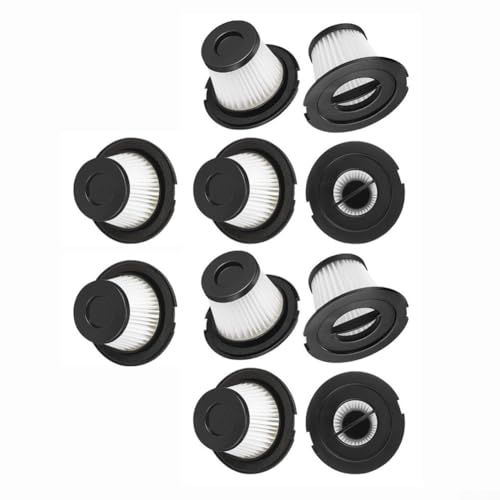 Leicht austauschbares Set mit 10 HEPA-Filtern für MOOSOO Staubsauger Modell K17 (A) von TIANHENGMart