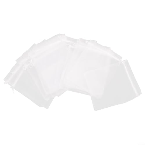 Premium Obst-Sicherheits-Beutel, 100 Stück, schützendes Organza-Netz für Ihren Haus- und Gartenbedarf (15 x 20 cm) von TIANHENGMart