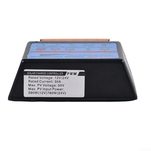 Robustes Photovoltaik-Ladegerät-System zur effizienten Verwaltung der Stromversorgung Ihrer 12 V/24 V Batterien mit fortschrittlichen PWM-Technologie-Funktionen (10 A) von TIANHENGMart
