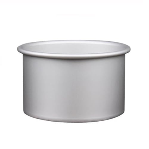 Runde hohle Kuchenform für Aluminiumform, nicht beschichtet für müheloses Backen und einfache Reinigung (15,2 cm) von TIANHENGMart