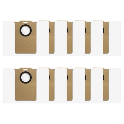Selbstentleerender Staubsaugerbeutel, fortschrittliche Filtration, selbstentleerende Beutel für Mova E20 Plus und Honor Choice S3 Plus kompatible Ersatzteile (10 Stück) von TIANHENGMart