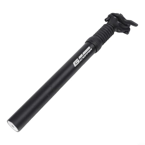 Stoßdämpfende Fahrradsattelstütze, Aluminiumlegierung, Federsattelstütze mit 2 Sechskantschlüsseln für die meisten Fahrräder (30,4 mm) von TIANHENGMart