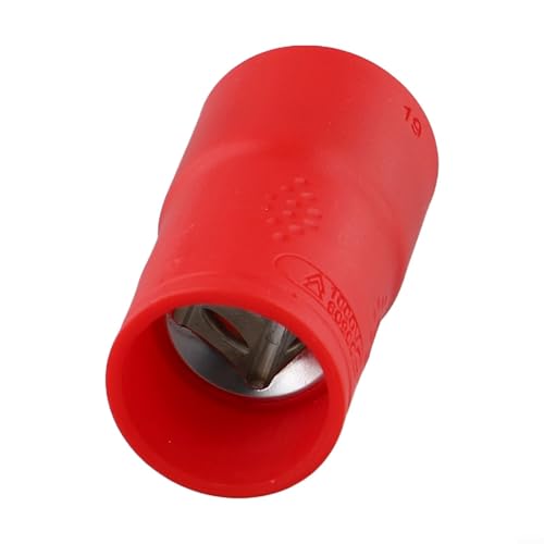 TIANHENGMart Isolierter Steckschlüssel mit Nuss bei 1000 V, mit TPE-Griff und Chrom-Vanadium-Stahl-Körper, verschiedene Größen erhältlich (15 mm) von TIANHENGMart