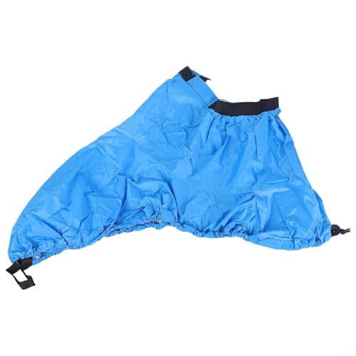 Wasserabweisend für Kajak-Deckrock mit Schnellentriegelungsfunktion für bequemen Wasserschutz (M blau) von TIANHENGMart