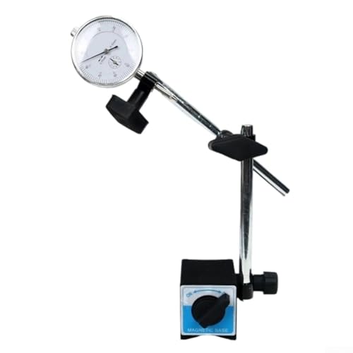 Werkzeug-Messuhr DTI-Messgerät 0–10 mm, mit Magnetfuß und Feineinstellungen für Präzisionsmessungen (1 Set) von TIANHENGMart