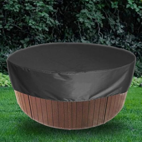 Wetterbeständige, aufblasbare Badewannenabdeckung, verstellbares Design mit Kordelzug für sicheren Sitz, für den Innen- und Außenbereich, einfach zu bedienen (210 x 30 cm) von TIANHENGMart